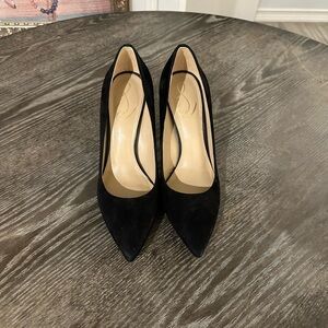 Sam Edelman Black Suede Heels
